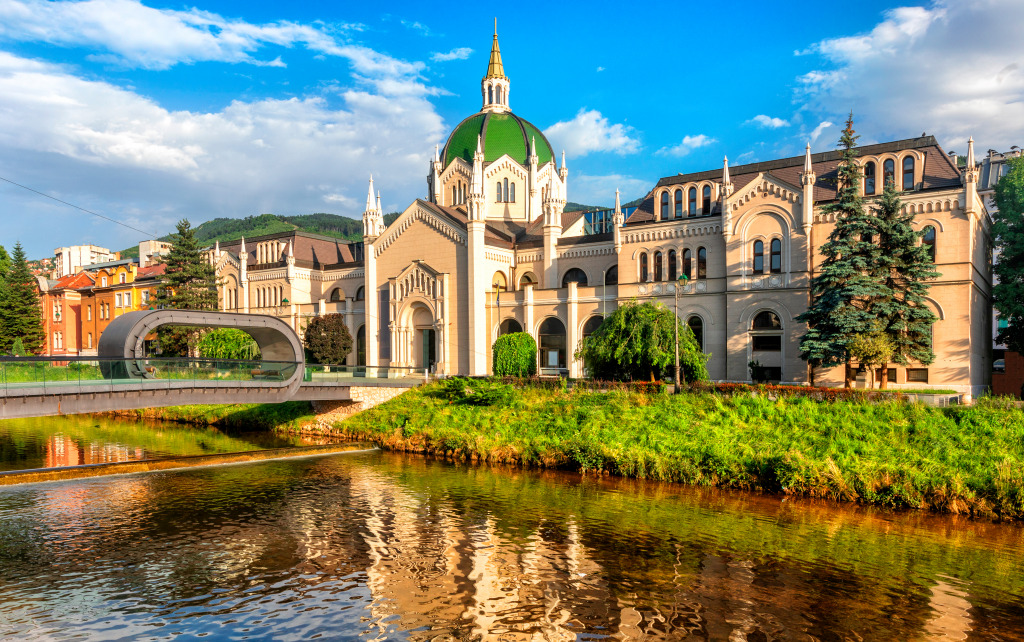 Historic Centre of Sarajevo, Bosnia and Herzegovina jigsaw puzzle in Bridges puzzles on TheJigsawPuzzles.com