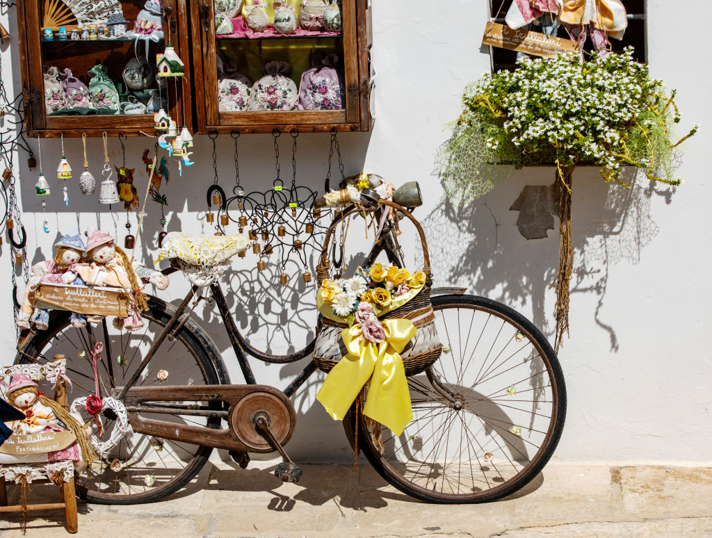 Alberobello, Italy jigsaw puzzle in Handmade puzzles on TheJigsawPuzzles.com