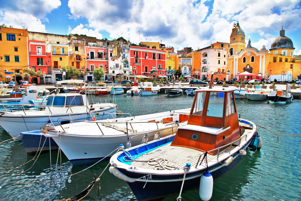 Procida Island, Italy jigsaw puzzle in Great Sightings puzzles on TheJigsawPuzzles.com