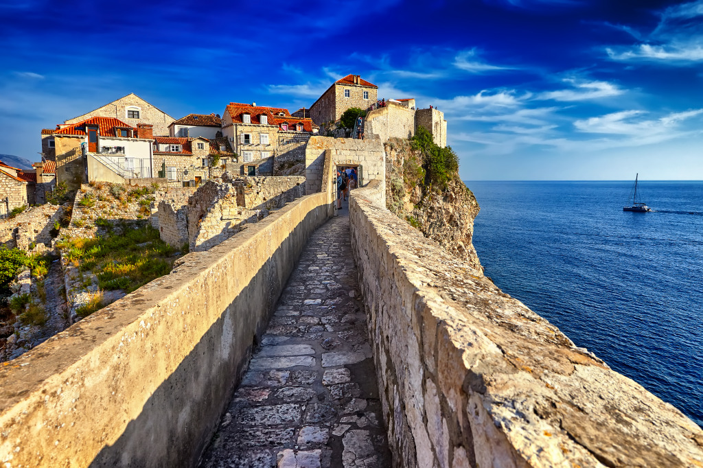 Dubrovnik Old Town, Croatia jigsaw puzzle in Great Sightings puzzles on TheJigsawPuzzles.com