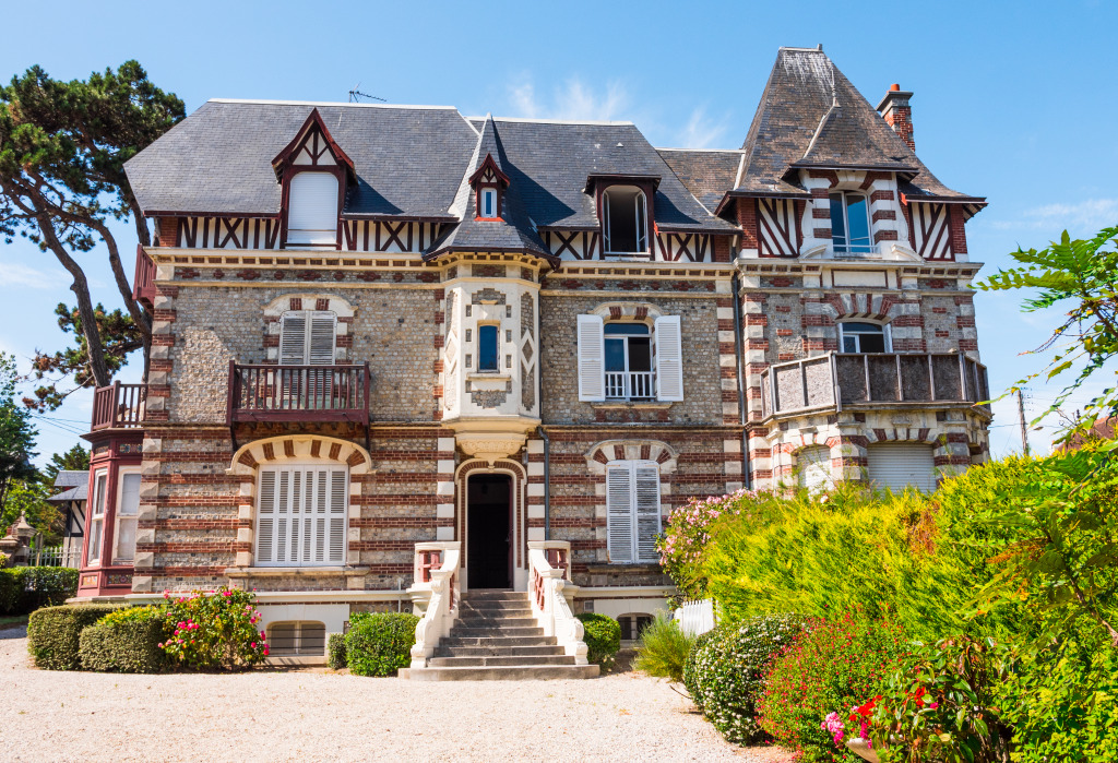 Cabourg, Lower Normandy, France jigsaw puzzle in Street View puzzles on TheJigsawPuzzles.com