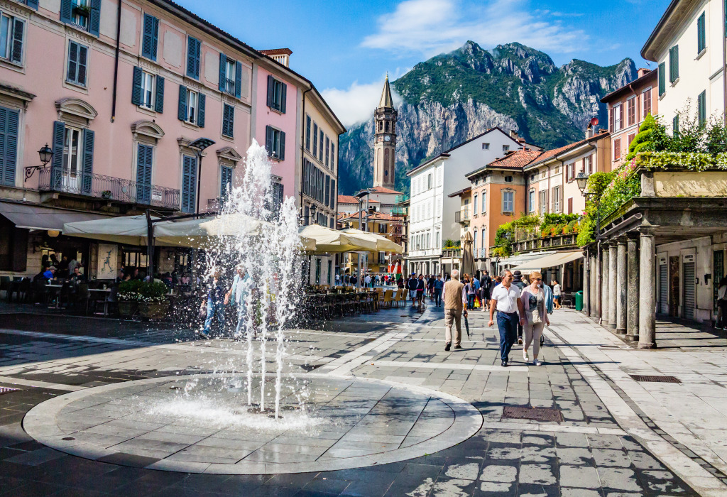 Lecco, Lombardy, Italy jigsaw puzzle in Waterfalls puzzles on TheJigsawPuzzles.com