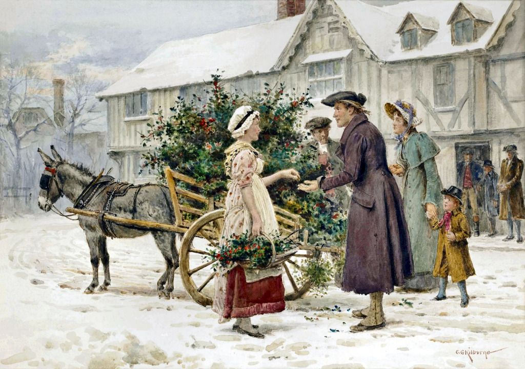 Merry Christmas jigsaw puzzle in Piece of Art puzzles on TheJigsawPuzzles.com