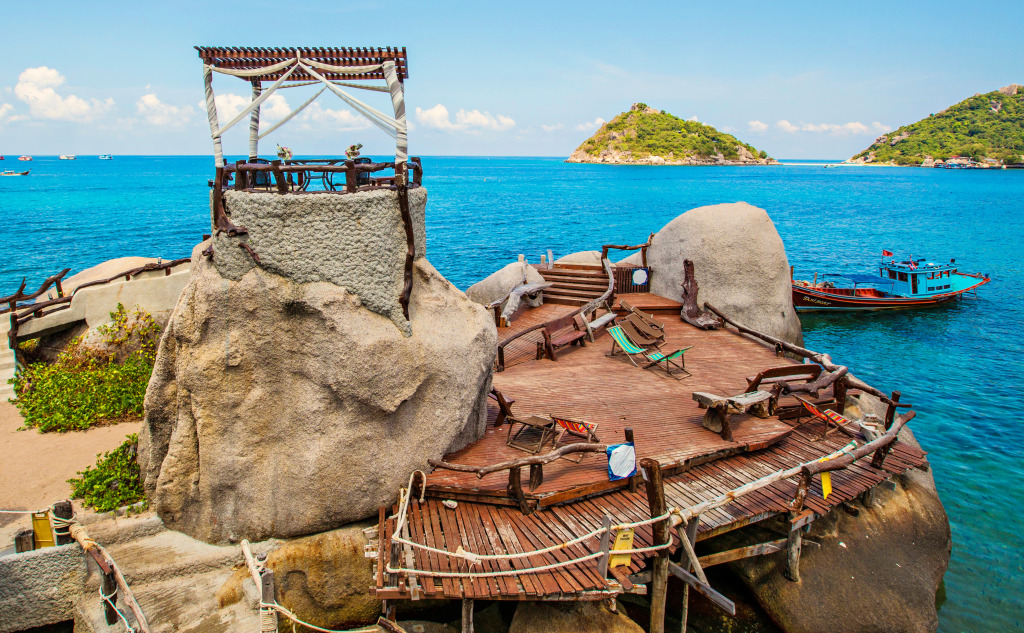 Koh Tao Island, Thailand jigsaw puzzle in Great Sightings puzzles on TheJigsawPuzzles.com