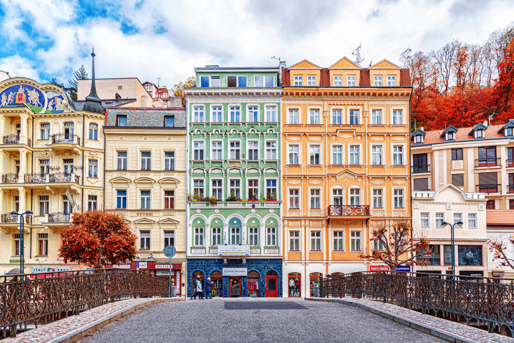 Karlovy Vary, Czech Republic jigsaw puzzle in Bridges puzzles on TheJigsawPuzzles.com