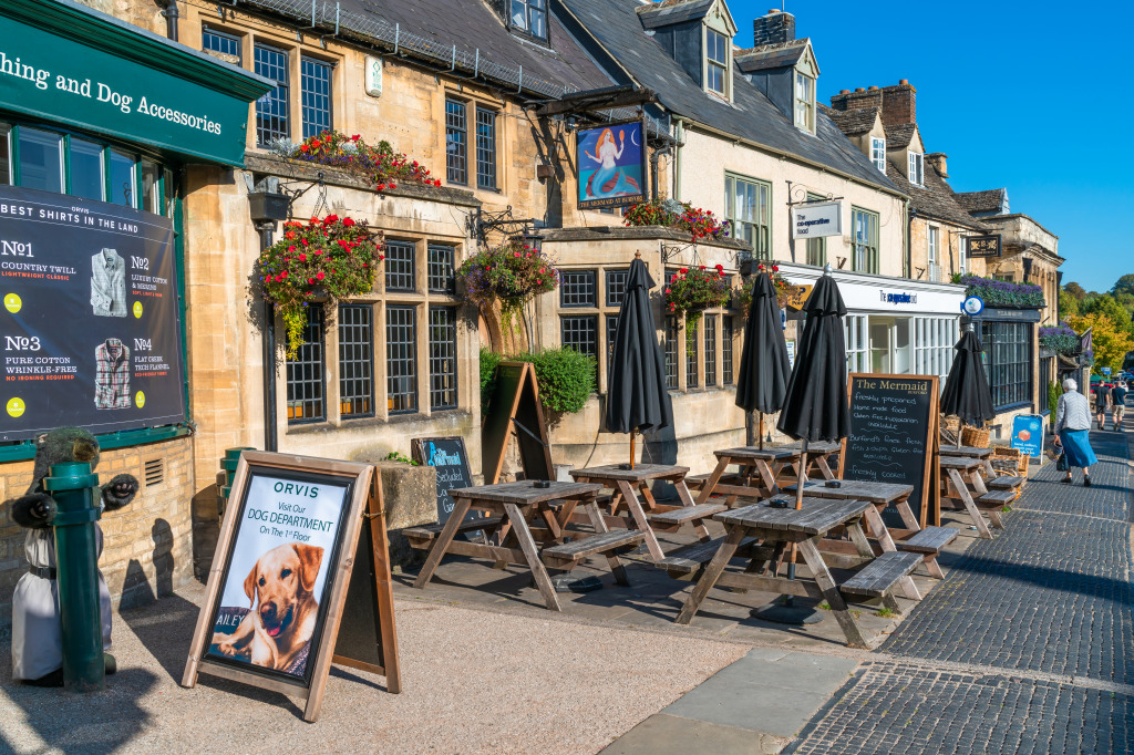 Burford, Oxfordshire, UK jigsaw puzzle in Street View puzzles on TheJigsawPuzzles.com