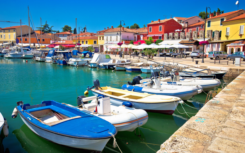 Novigrad Istarski Waterfront, Croatia jigsaw puzzle in Great Sightings puzzles on TheJigsawPuzzles.com