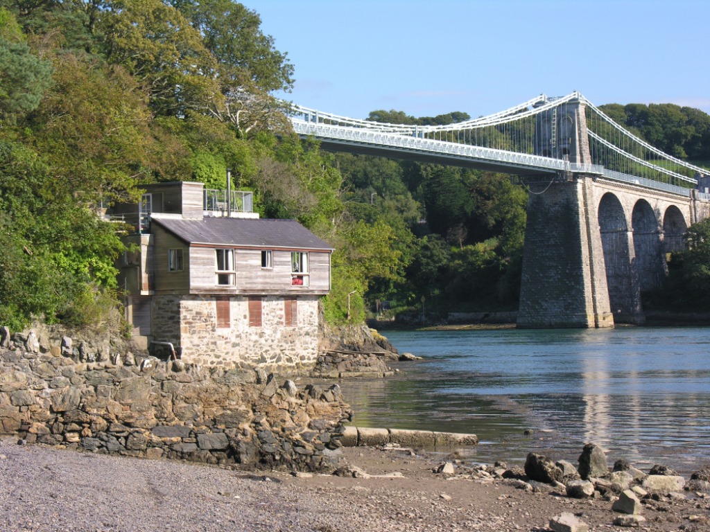 Menai Suspension Bridge jigsaw puzzle in Bridges puzzles on TheJigsawPuzzles.com