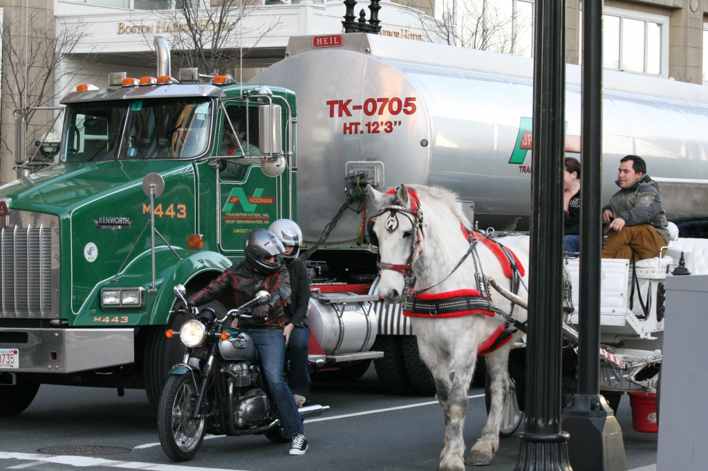 Carriage Ride in Boston jigsaw puzzle in Puzzle of the Day puzzles on TheJigsawPuzzles.com