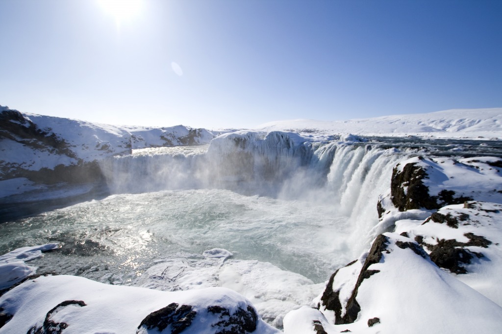 Gothafoss, Iceland jigsaw puzzle in Waterfalls puzzles on TheJigsawPuzzles.com