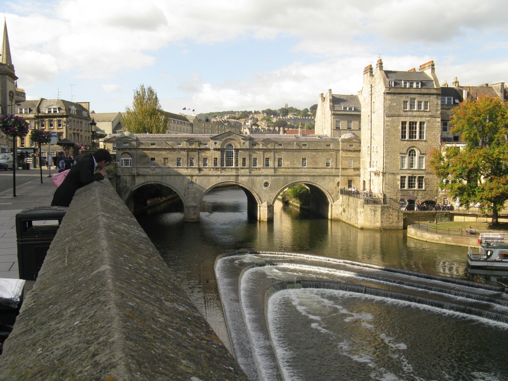 Pulteney Bridge, Somerset, England jigsaw puzzle in Bridges puzzles on TheJigsawPuzzles.com