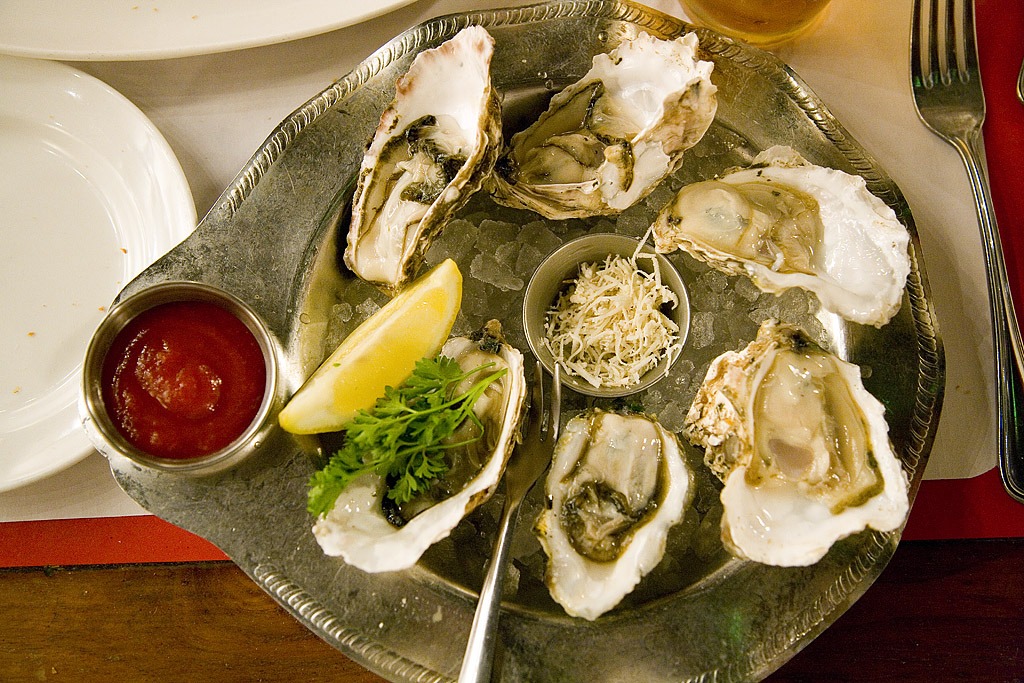 Oyster Combination Plate jigsaw puzzle in Food & Bakery puzzles on TheJigsawPuzzles.com