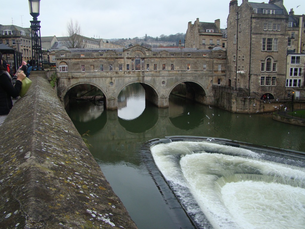 Pulteney Bridge, Bath jigsaw puzzle in Waterfalls puzzles on TheJigsawPuzzles.com