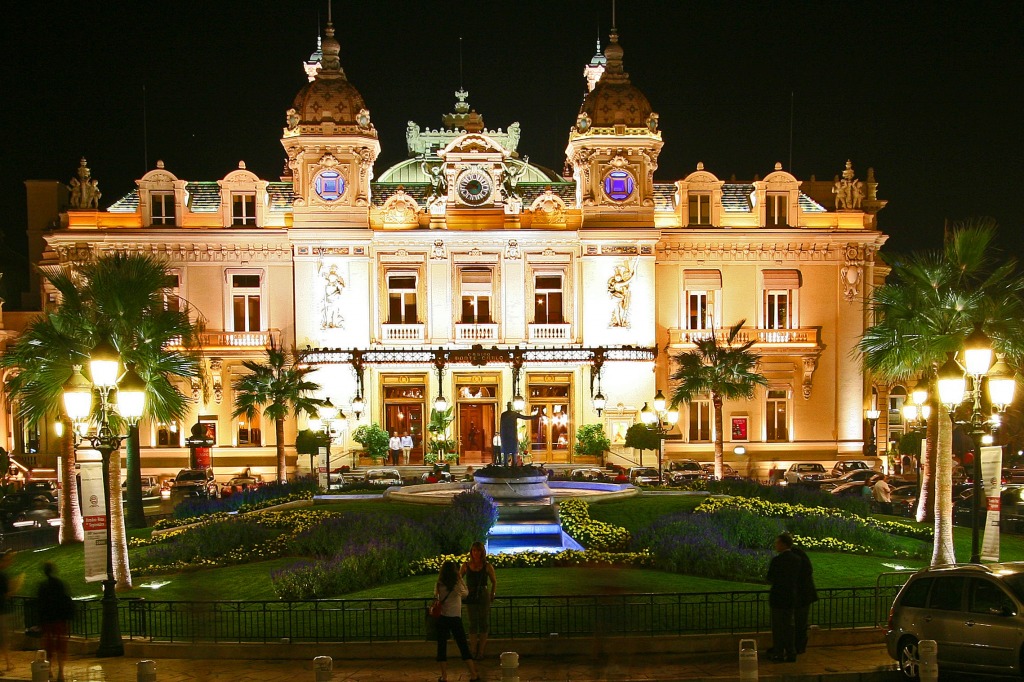 Monte-Carlo Casino jigsaw puzzle in Puzzle of the Day puzzles on TheJigsawPuzzles.com