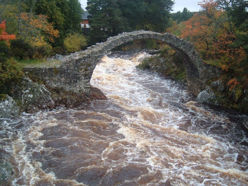 Carr Bridge, Scotland jigsaw puzzle in Bridges puzzles on TheJigsawPuzzles.com