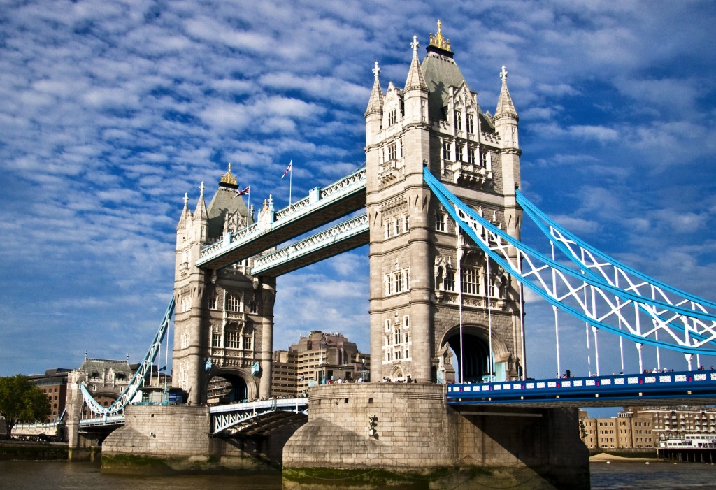 Tower Bridge jigsaw puzzle in Bridges puzzles on TheJigsawPuzzles.com