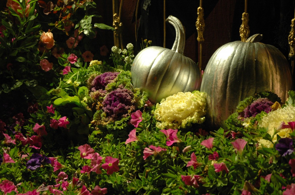 Cinderella's Silver Halloween Pumpkins jigsaw puzzle in Halloween puzzles on TheJigsawPuzzles.com