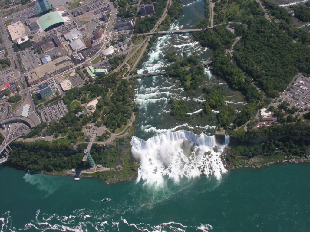 Niagara Falls, US Side jigsaw puzzle in Waterfalls puzzles on TheJigsawPuzzles.com