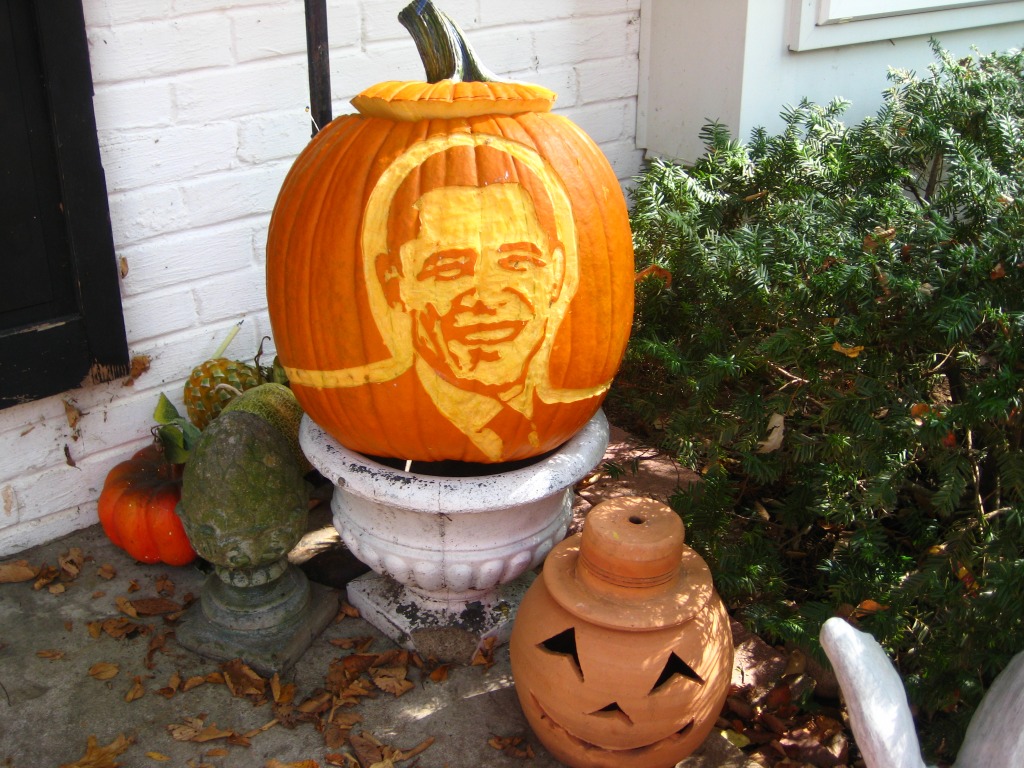 Barack by Day jigsaw puzzle in Halloween puzzles on TheJigsawPuzzles.com
