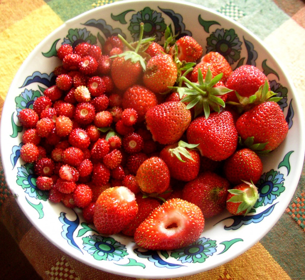 Midsummer Berries jigsaw puzzle in Fruits & Veggies puzzles on TheJigsawPuzzles.com