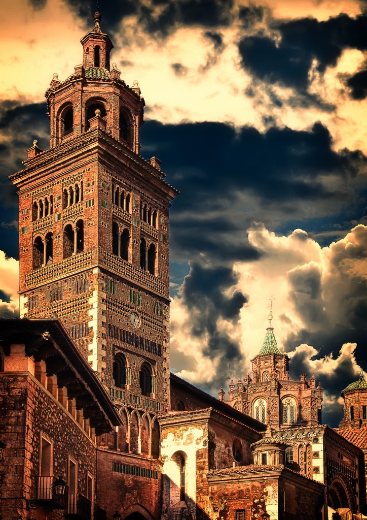 Catedral de Teruel jigsaw puzzle in Castles puzzles on TheJigsawPuzzles.com