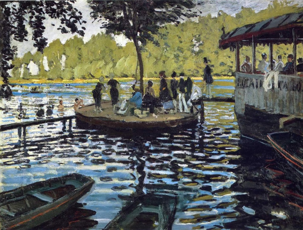 La Grenouillere jigsaw puzzle in Piece of Art puzzles on TheJigsawPuzzles.com