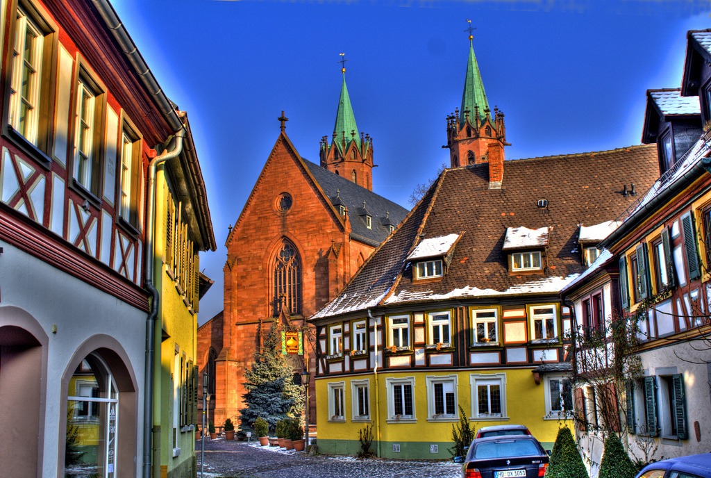 Ladenburg, Germany jigsaw puzzle in Street View puzzles on TheJigsawPuzzles.com