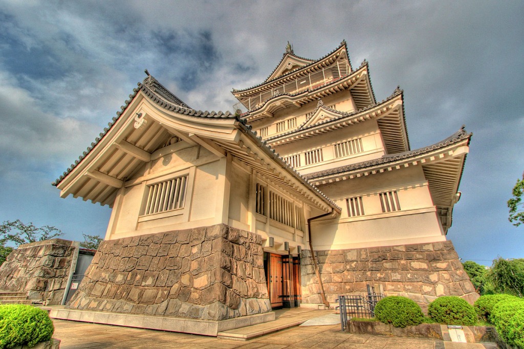 Chiba Castle, Japan jigsaw puzzle in Castles puzzles on TheJigsawPuzzles.com