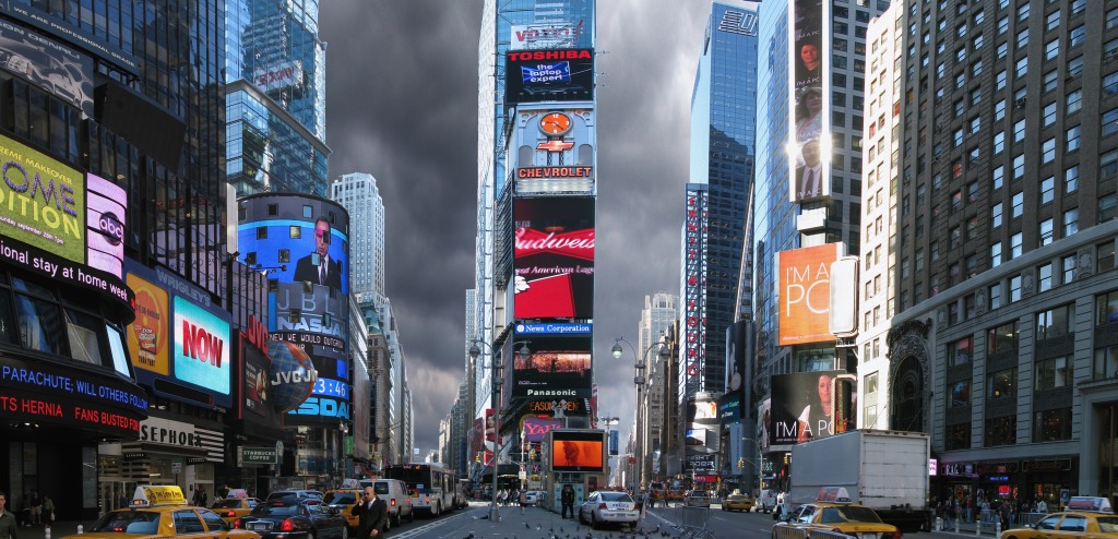 Midtown Manhattan jigsaw puzzle in Great Sightings puzzles on TheJigsawPuzzles.com