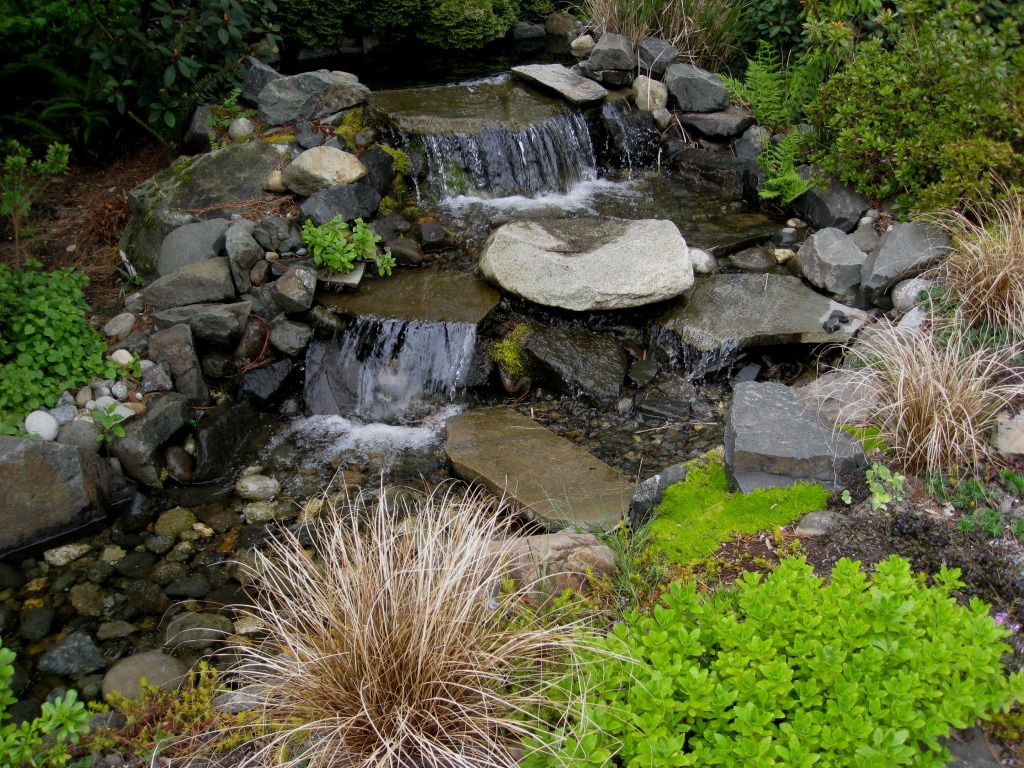 SeaTac Botanical Garden jigsaw puzzle in Waterfalls puzzles on TheJigsawPuzzles.com