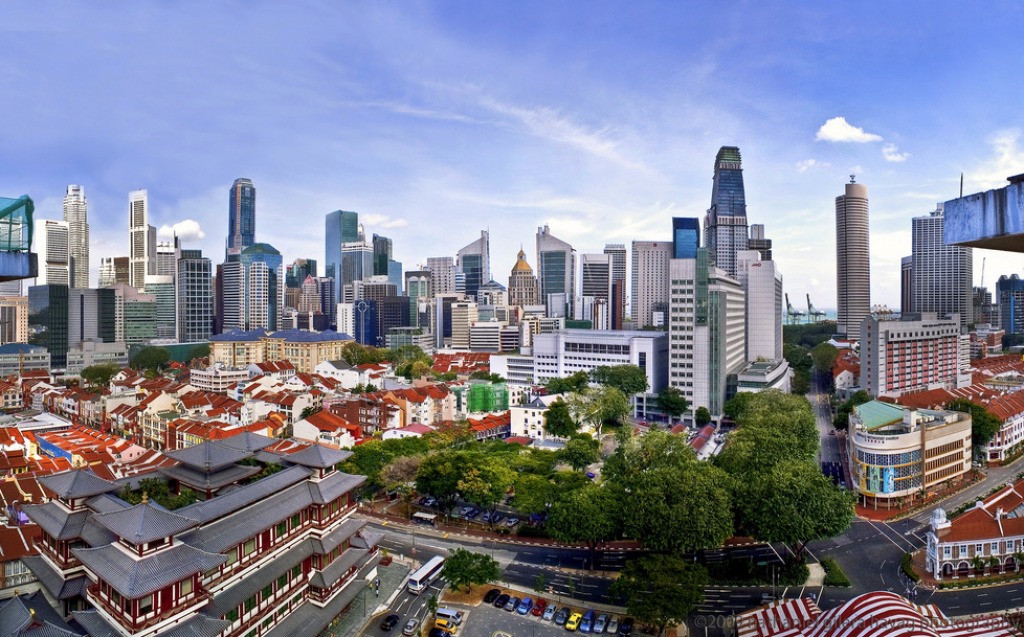 Central Business District, Singapore jigsaw puzzle in Street View puzzles on TheJigsawPuzzles.com