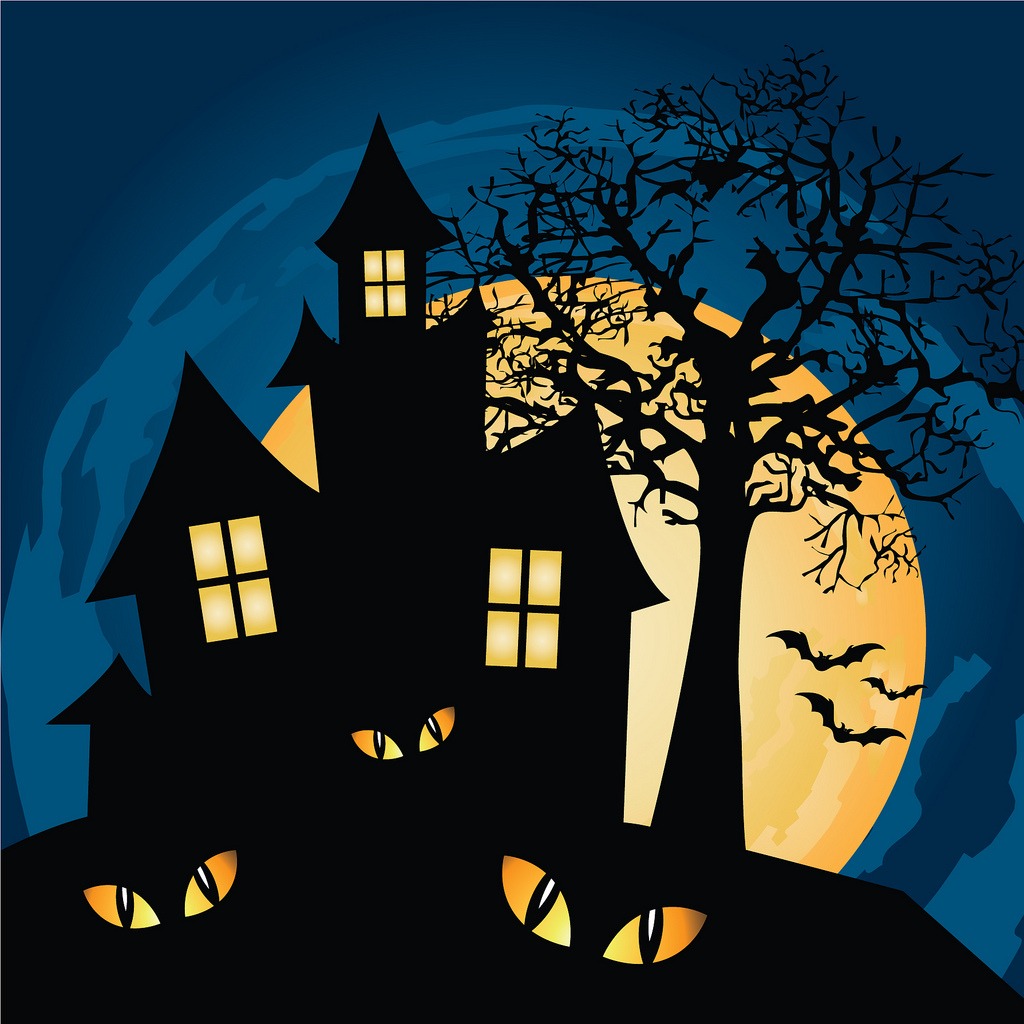 Haunted House jigsaw puzzle in Halloween puzzles on TheJigsawPuzzles.com