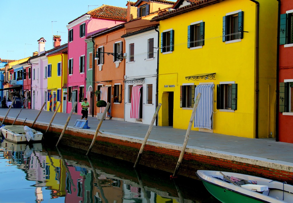 Burano Island jigsaw puzzle in Puzzle of the Day puzzles on TheJigsawPuzzles.com