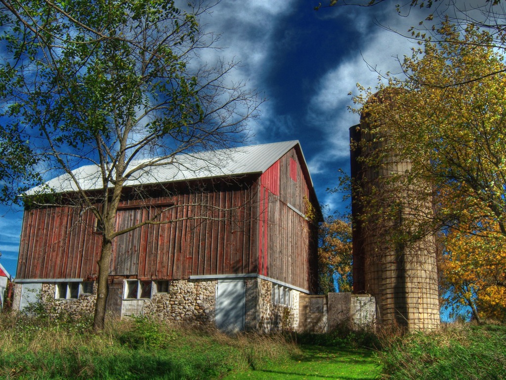 Frog Alley Barn jigsaw puzzle in Puzzle of the Day puzzles on TheJigsawPuzzles.com