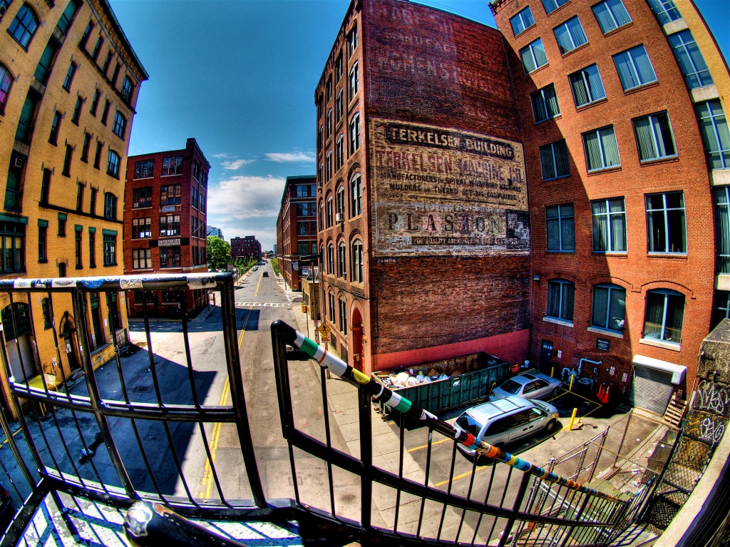 Street in Boston Waterfront jigsaw puzzle in Street View puzzles on TheJigsawPuzzles.com