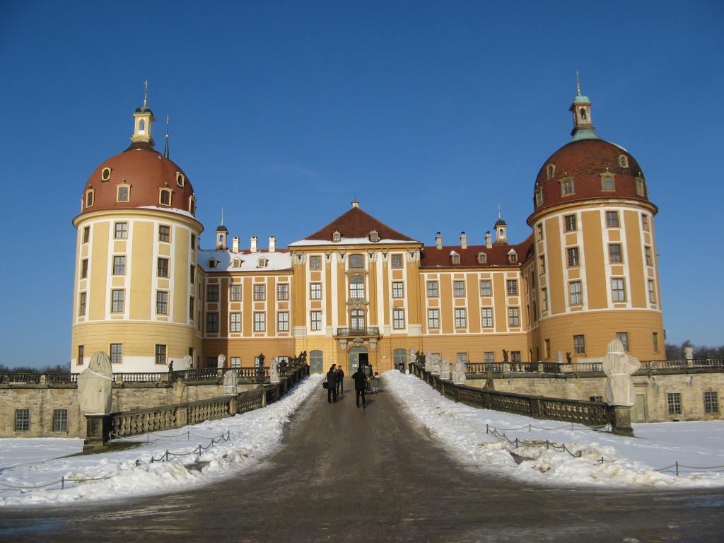 Schloss Moritzburg jigsaw puzzle in Castles puzzles on TheJigsawPuzzles.com