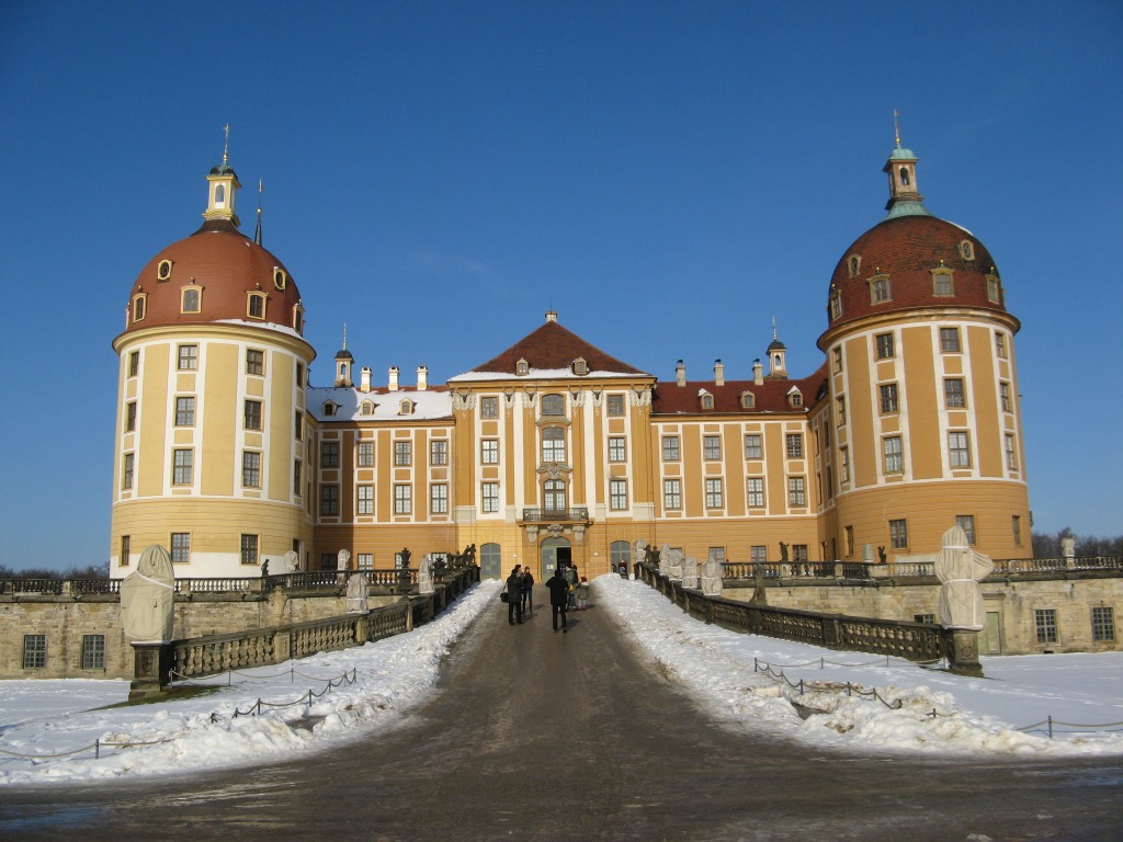 Schloss Moritzburg jigsaw puzzle in Castles puzzles on TheJigsawPuzzles.com