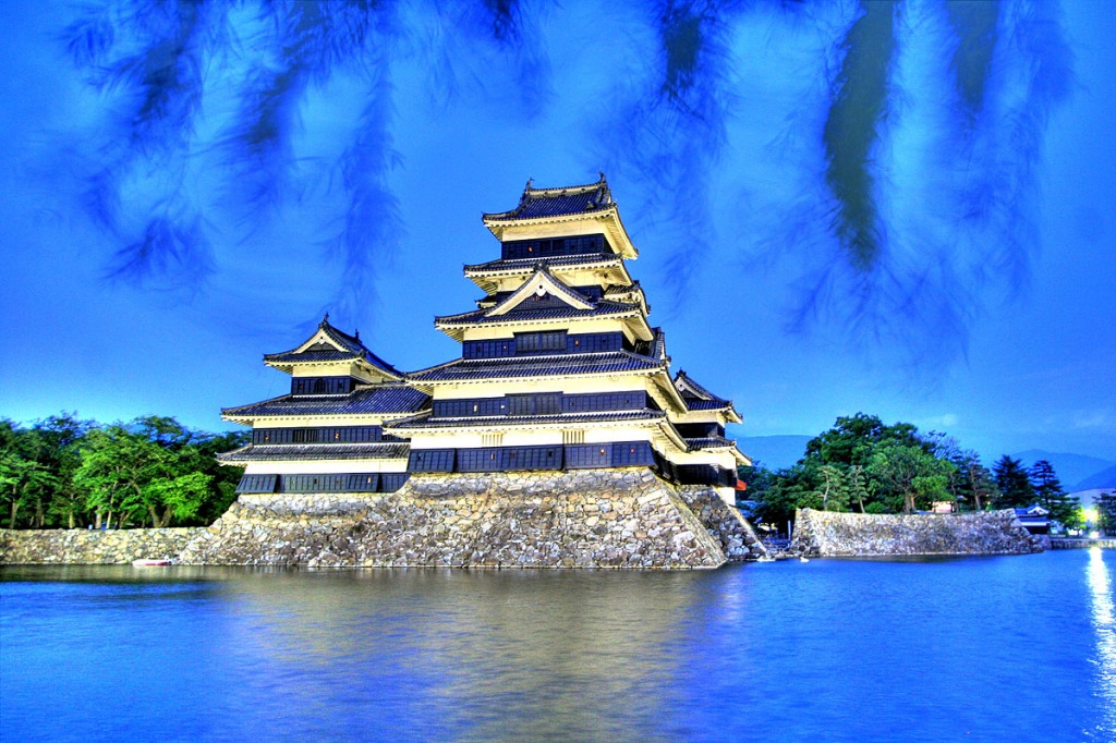 Matsumoto Castle, Nagano jigsaw puzzle in Castles puzzles on TheJigsawPuzzles.com