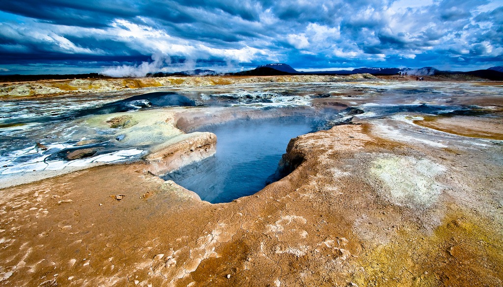 Mudpots at Hverir, Iceland jigsaw puzzle in Great Sightings puzzles on TheJigsawPuzzles.com