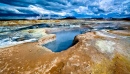 Mudpots at Hverir, Iceland